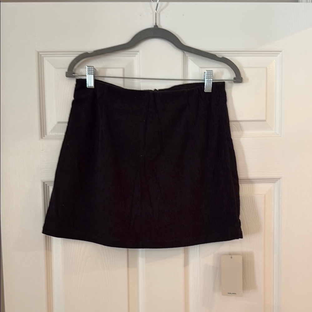 HALARA Black A-line Mini Skirt for Casual Occasions